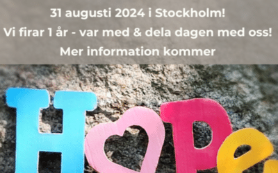 HOPE firar 1 år! Save the date