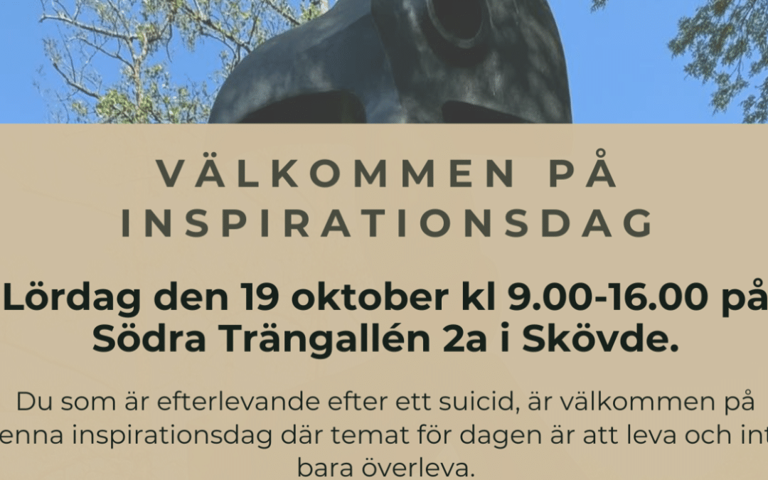 Inspirationsdag 19 oktober i Skövde