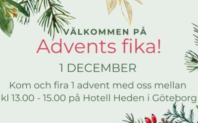 Välkommen på Adventsfika