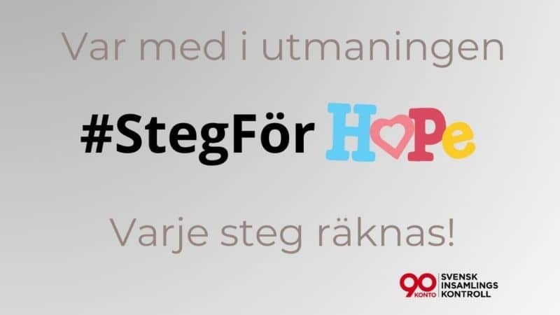 #StegFörHope 2025 – Tillsammans har vi gått 441 mil för psykisk hälsa