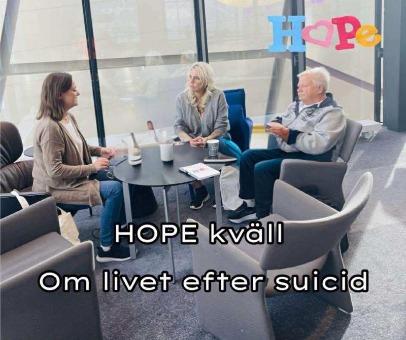 HOPE kväll om livet efter suicid