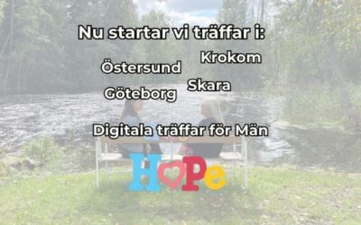 Nu startar vi upp träffar på nya orter!