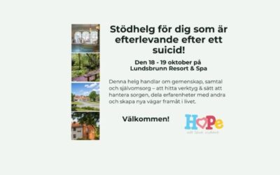 Stödhelg på Lundsbrunn