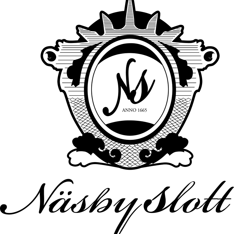 Näsby_slott_svart Logga Näsbyslott för hemsidan
