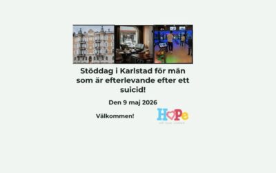 Stöddag för män i Karlstad 9/5