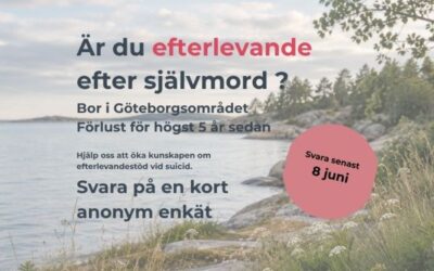 Enkät om efterlevandestöd i Göteborgsområdet